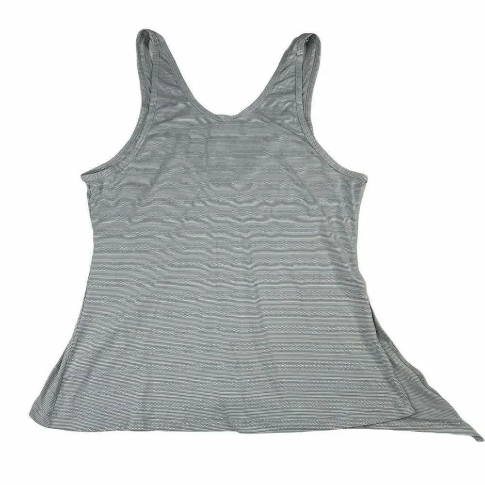 ATHLETA Max Out Tank Light Gray - Picture 3 of 8
